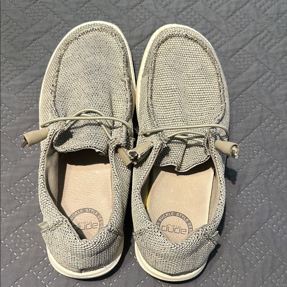 Hey Dude Women’s  Casual Gray Shoes